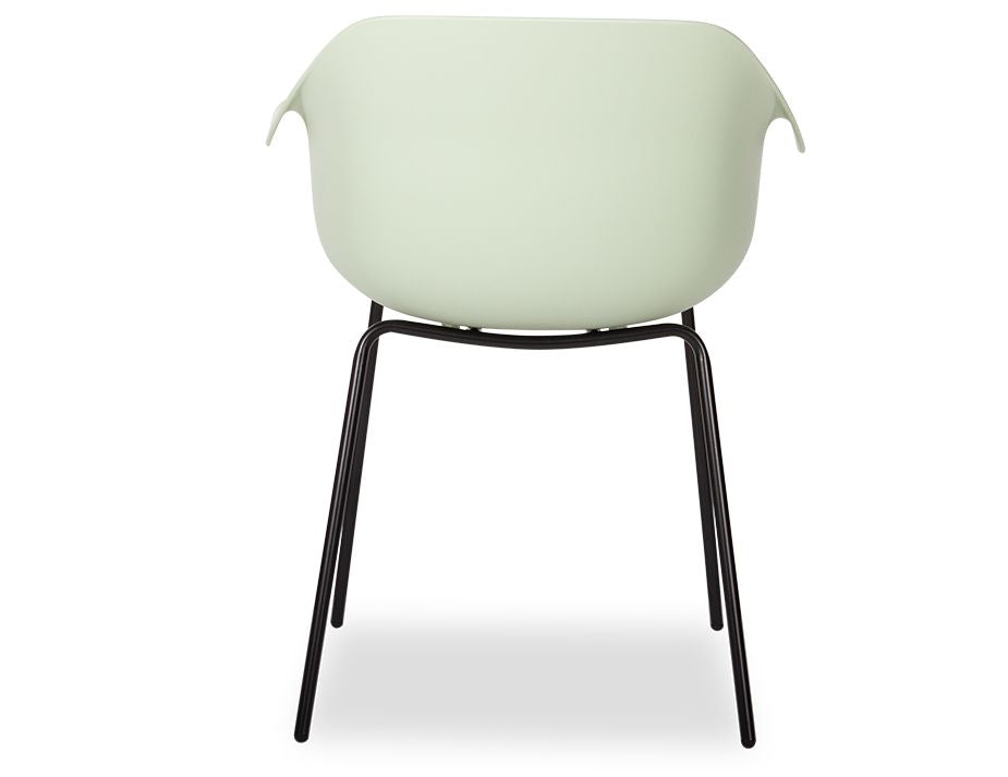 Crane Chair - Black Post - Mint Shell