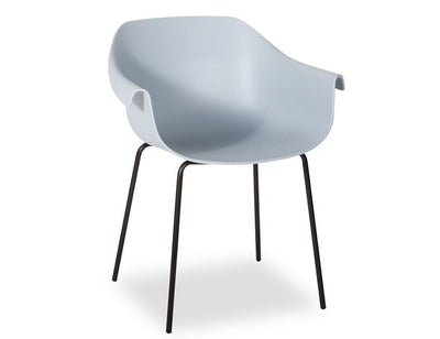 Crane Chair - Black Post - Blue Shell