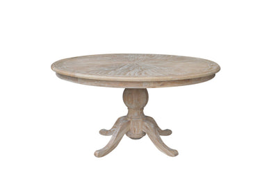 Botany Round Dining Table Whitewashed Oak 150cm