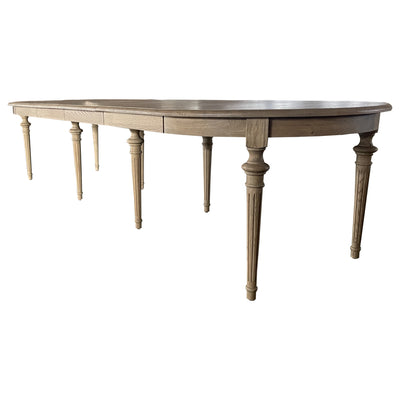 Addison Extendable Dining Table Weathered Oak