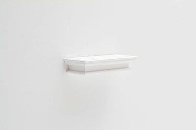Floating Wall Shelf, Medium - Classic White
