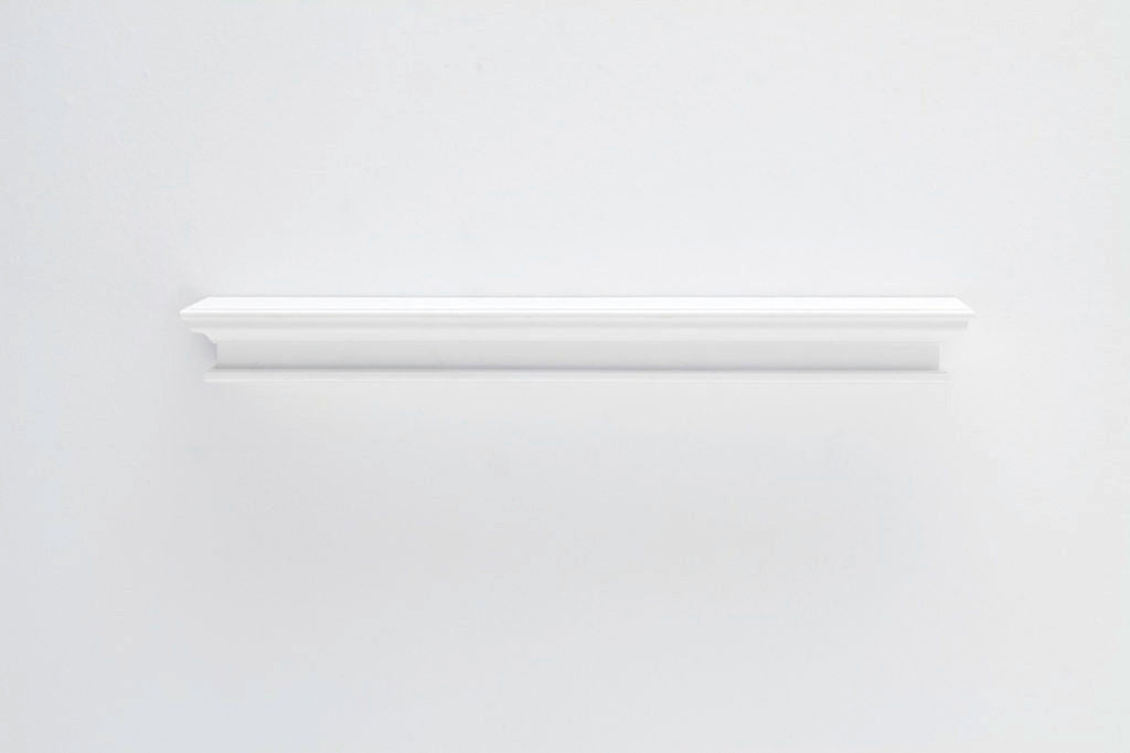 Floating Wall Shelf, Extra Long - Classic White