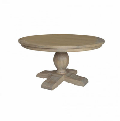 Leyna Round Dining Table Weathered Oak 150cm