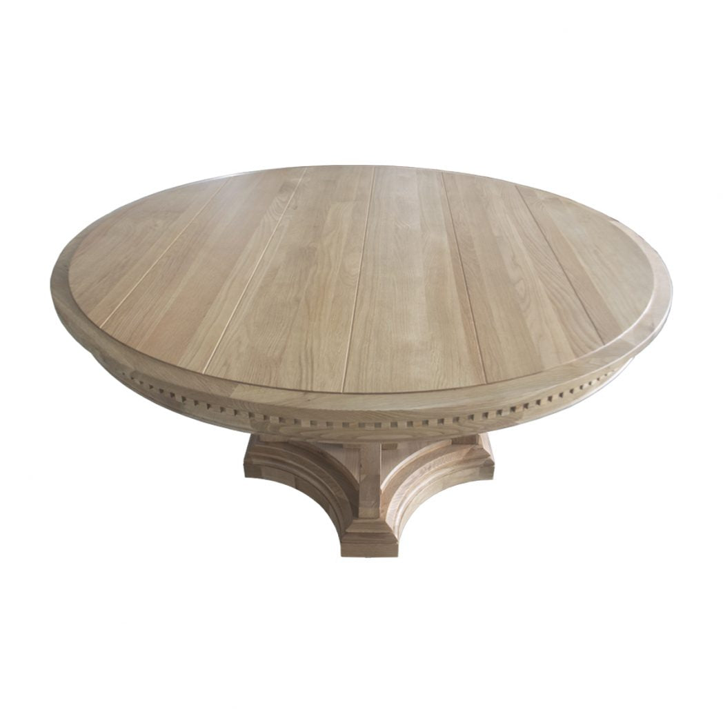 St. James Round Dining Table Natural Oak