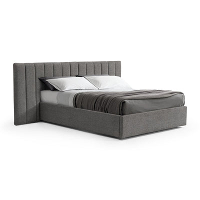 Wide Base Queen Bed Frame - Spec Charcoal
