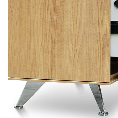 2 Drawer Lateral Filing Cabinet - Natural