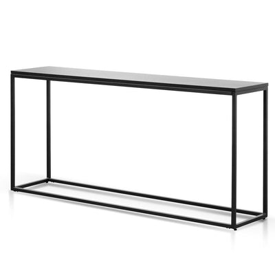 1.6m Console Table - Full Black