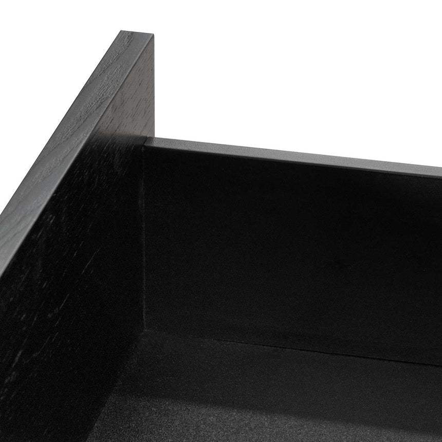 1.75m Wooden Sideboard - Black