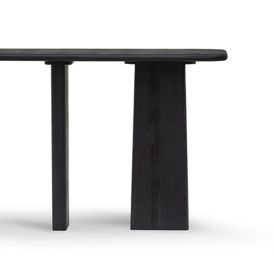 1.6m Console Table - Full Black