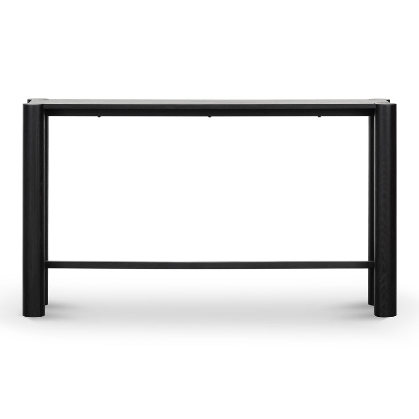 1.5m Console Table - Full Black
