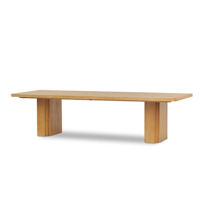3m Elm Dining Table - Natural