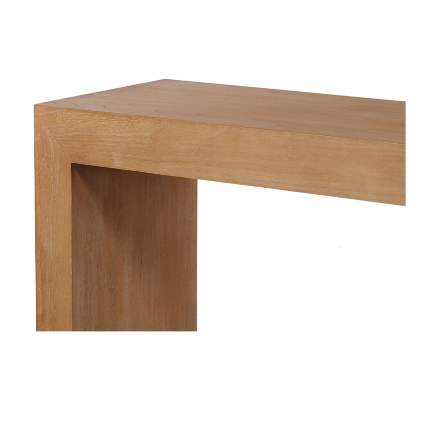 1.6m ELM Console Table - Natural