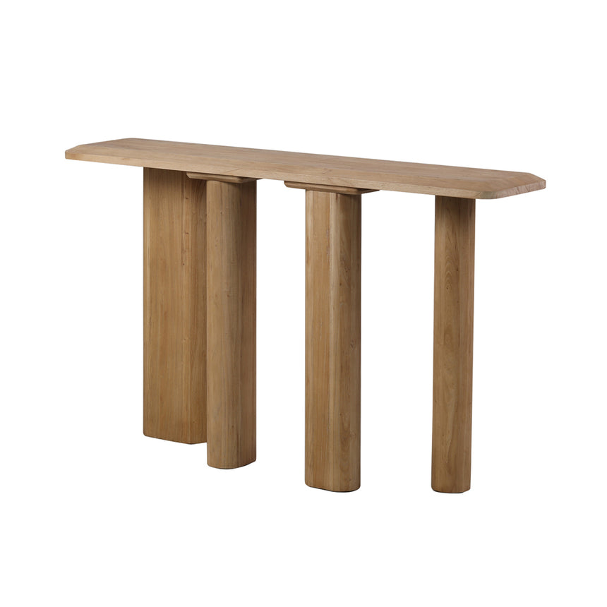 1.6m Wooden Console Table - Natural