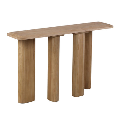 1.6m Wooden Console Table - Natural
