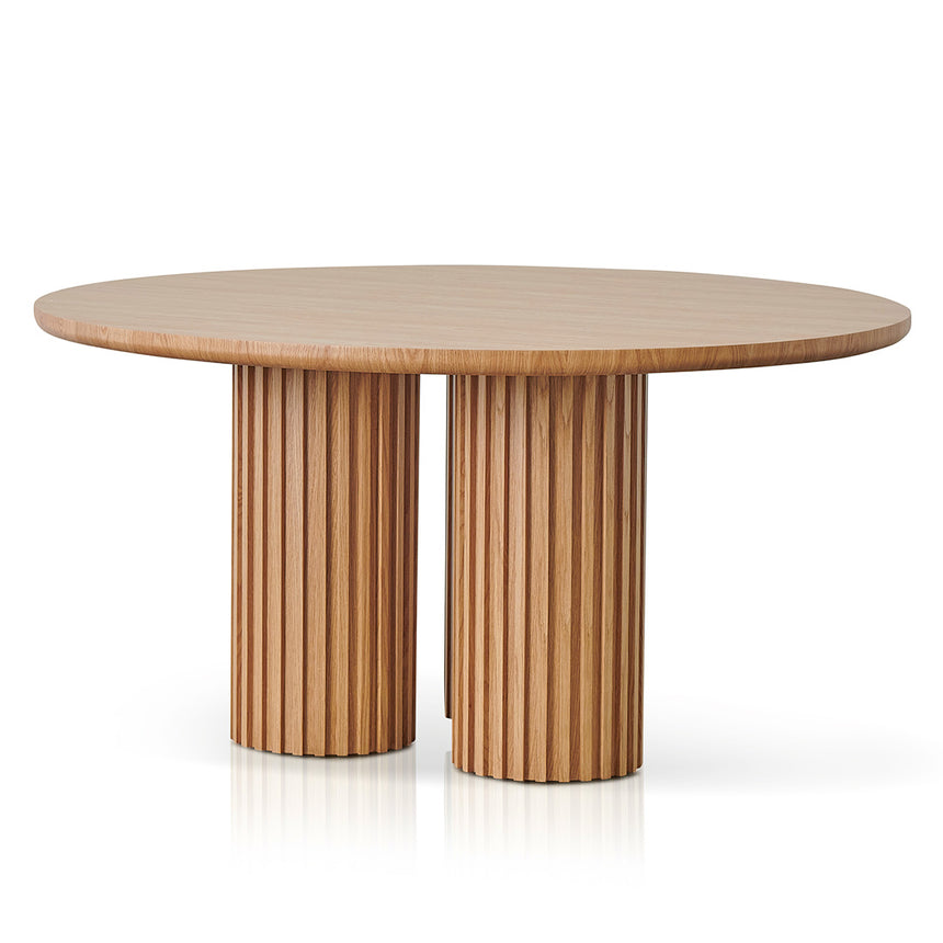 1.5m Round Dining Table - Natural