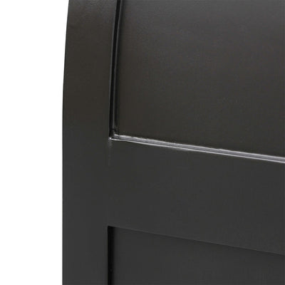 1.65m (H) Storage Cabinet - Full Black