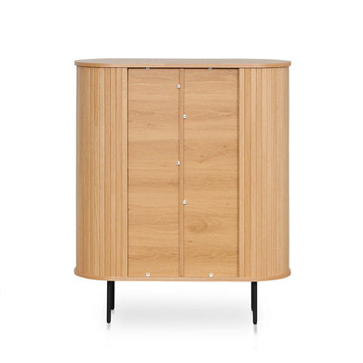 1.18 (H) Wooden Storage Cabinet - Natural