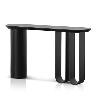 1.4m Console Table - Full Black