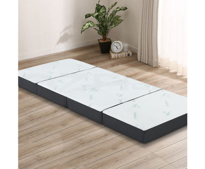 Bedding Portable Mattress Folding Foldable Foam Floor Bed Tri Fold 180cm