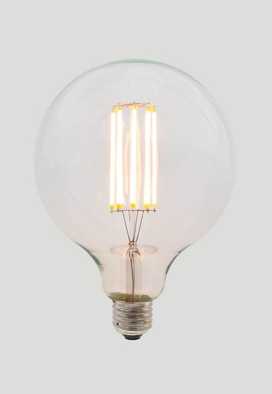 G125 Long LED Filament - Clear Glass - 8W E27 2200k - House of Isabella AU