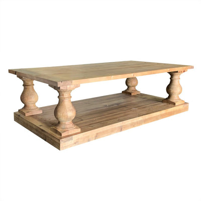 Balustrade Recycled Wood Coffee Table 150cm
