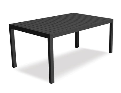 Halki Table - Outdoor - 160cm x 90cm - Charcoal