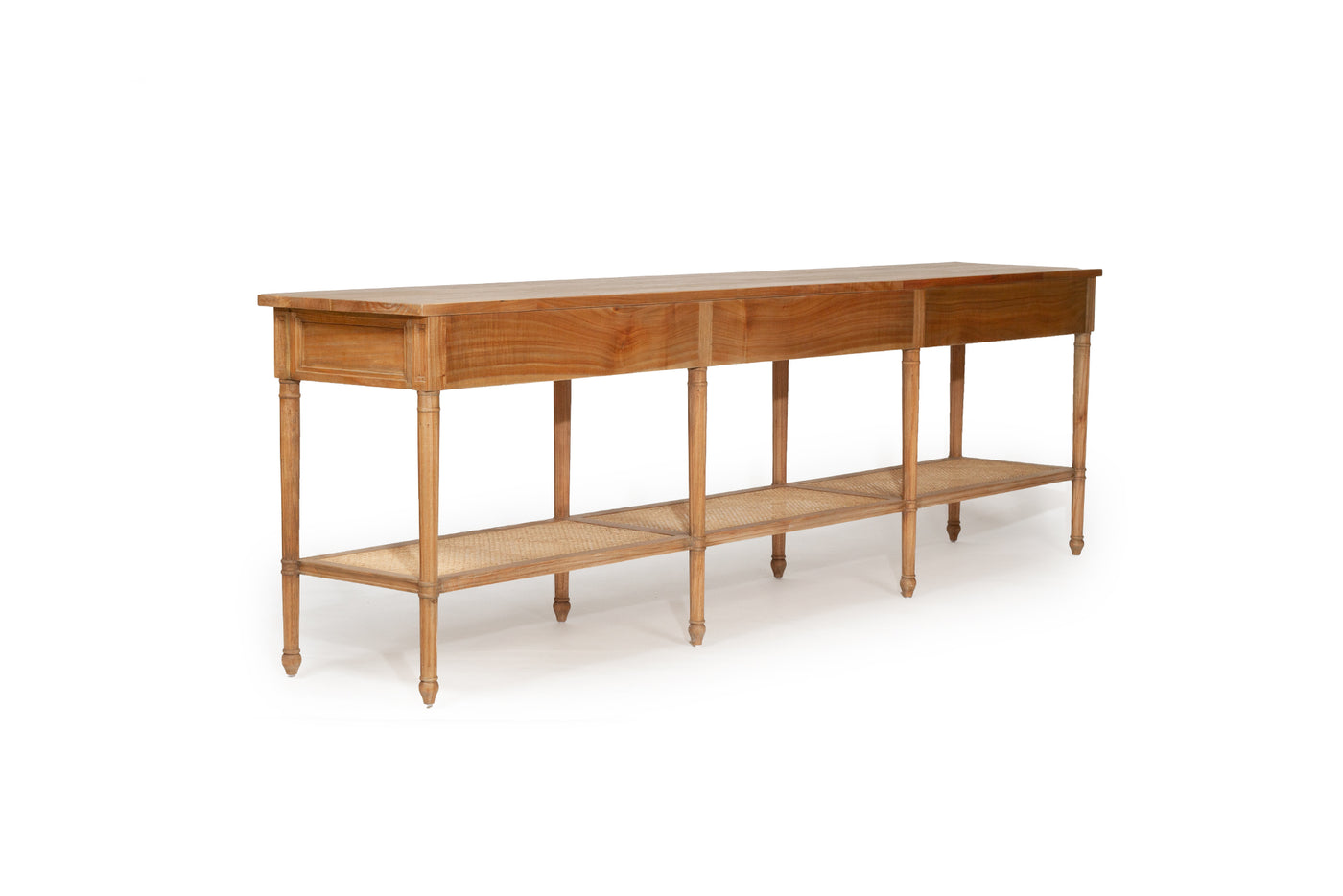Daydream Wide Console Table - Weathered Oak - 280cm