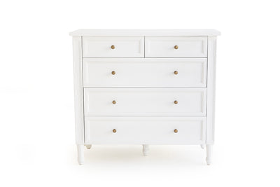 Daydream Dresser - White - 5 Drawer