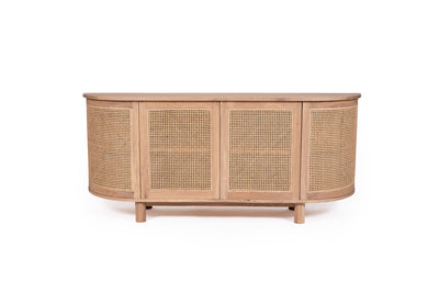Madora Four Door Sideboard - Rounded End