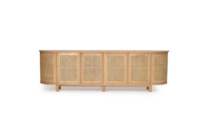 Madora Six Door Sideboard - Rounded End