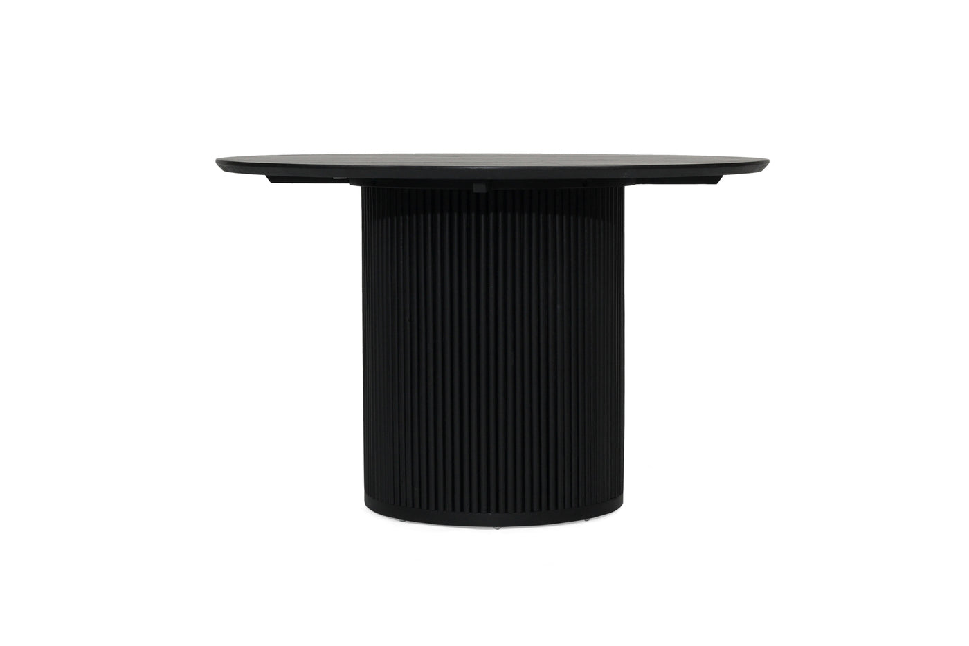 Lomu Round Dining Table - 1.2m - Black