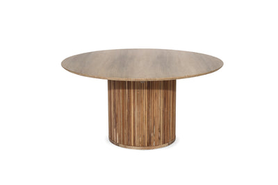 Lomu Round Dining Table - 1.5m - Natural
