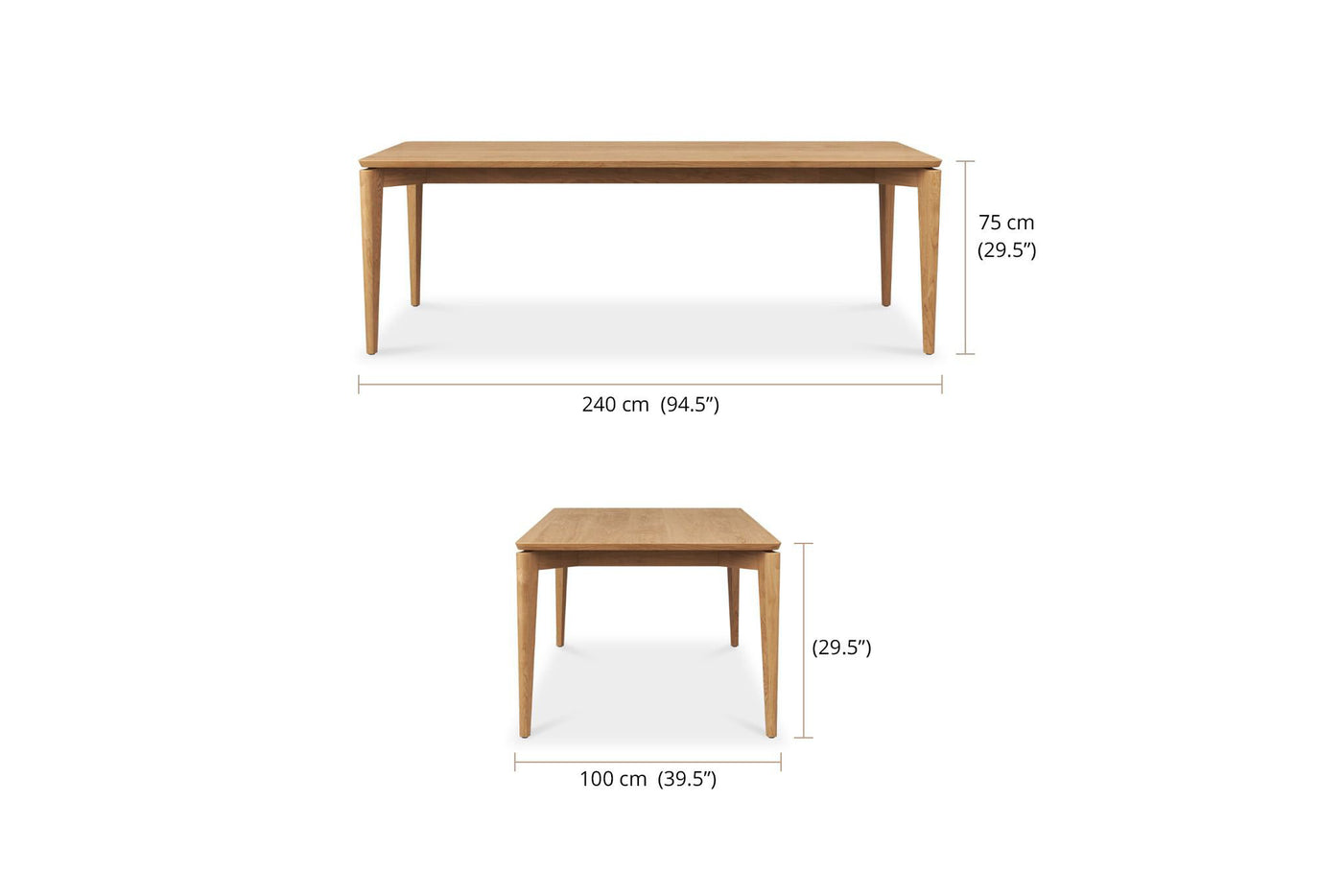 Judd Dining Table - 2.4m