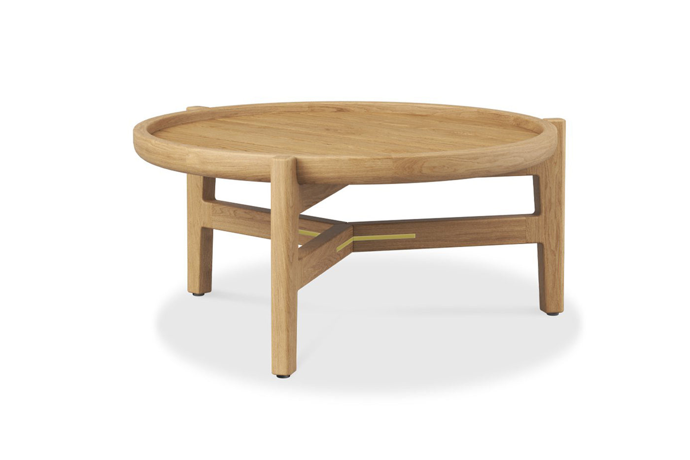 Rockcliffe Outdoor Round Coffee Table - Low - 60cm