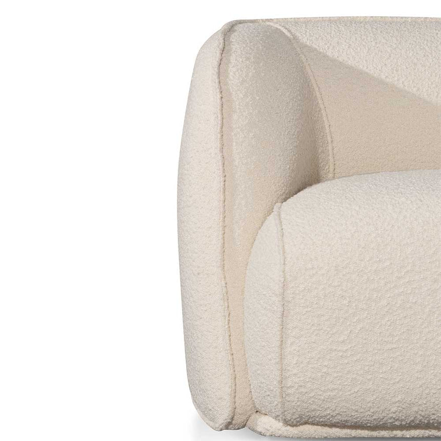 Fabric Armchair - Ivory