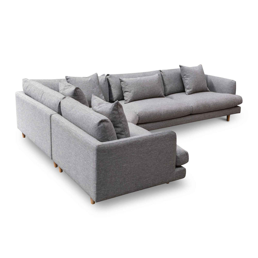 Left Return Modular Sofa - Graphite Grey
