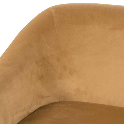 Fabric Armchair - Mustard