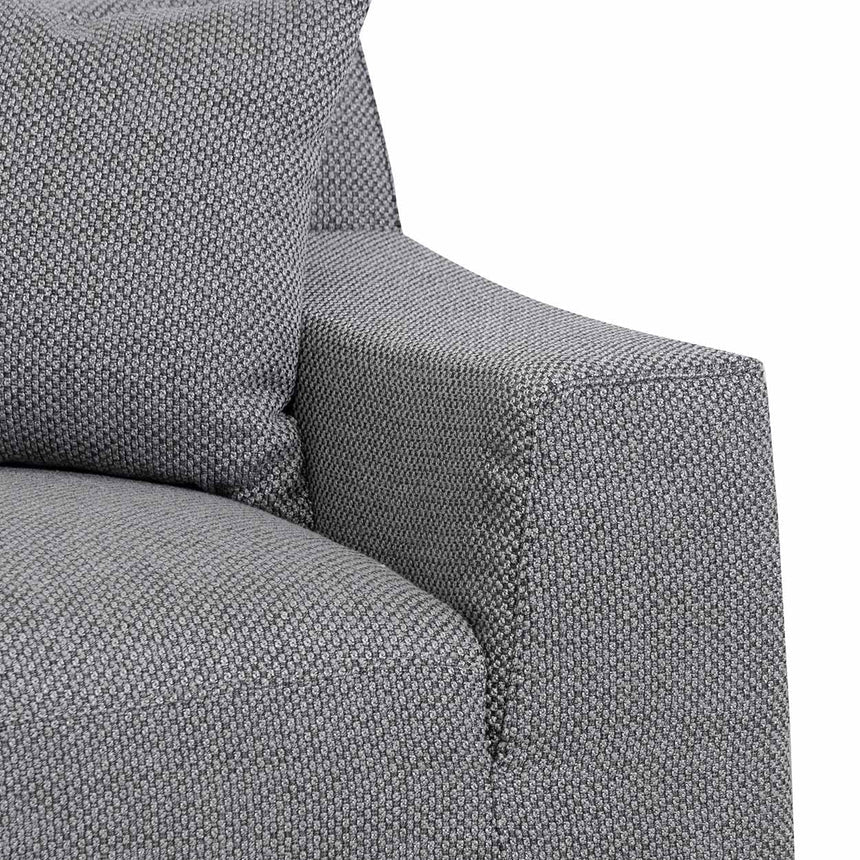 3 Seater Left Chaise Sofa - Noble Grey