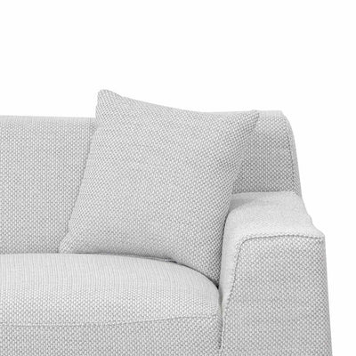 3 Seater Left Chaise Sofa - Passive Grey