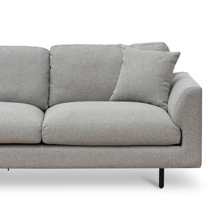4 Seater Fabric Sofa - Grey