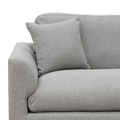 4 Seater Fabric Sofa - Grey