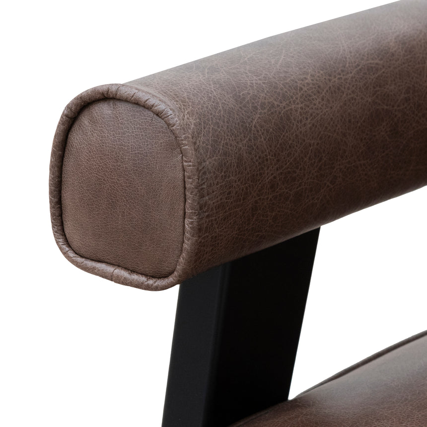Armchair - Dark Brown Leather
