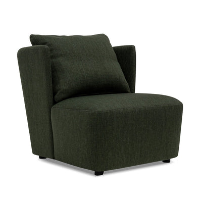 Fabric Armchair - Fir Green
