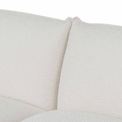 3 Seater Sofa - White Wash Boucle