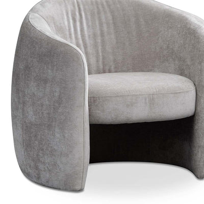 Fabric Armchair - Platinum Grey