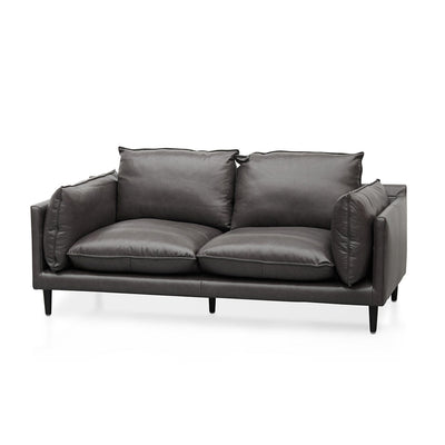 2 Seater Sofa - Shadow Grey Leather