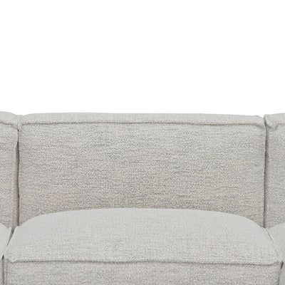 Right Chaise Fabric Sofa - Fog Grey