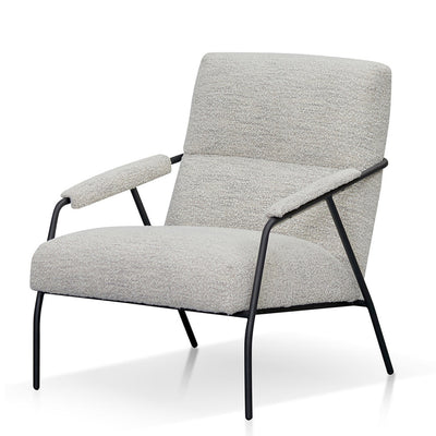 Fabric Armchair - Fog Grey