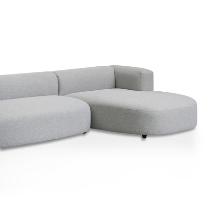 Right Chaise Sofa - Grey