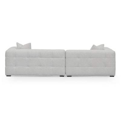 Left Chaise Sofa - Pearl Boucle